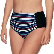 Wiki Alicante Midi Shape Bikini Brief Svart stripet 36 Dame