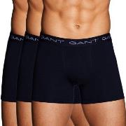 Gant 3P Cotton Stretch Boxer Marine bomull Medium Herre