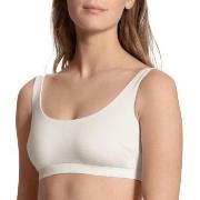 Calida BH Natural Skin Soft Bra Hvit Small Dame