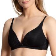 Calida BH Sensual Secrets Soft Triangle Bra Svart C 80 Dame