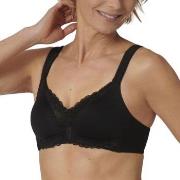 Triumph BH Modern Lace Cotton Soft Bra Svart A 75 Dame