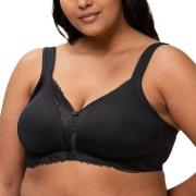 Triumph BH Modern Lace Cotton Soft Bra Svart D 105 Dame