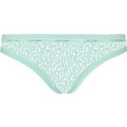 Calvin Klein Truser Bottoms Up Refresh Thong Aqua polyamid Small Dame