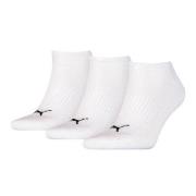 Puma Strømper 3P Cushioned Ankle Sock Hvit Str 35/38