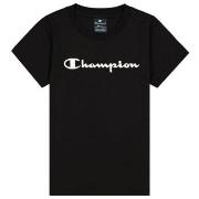 Champion Classics Crewneck T-shirt For Girls Svart bomull 122-128