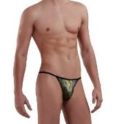 Doreanse Men G-string Grønn polyester Large Herre