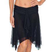 Wiki Basic Beach Skirt Svart polyester XX-Large Dame