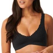 Sloggi BH ZERO Feel Lace 2.0 Bralette Svart Small Dame