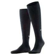 Burlington Strømper Dublin Cotton Knee High Sock Svart Str 40/46 Herre
