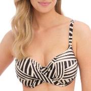 Fantasie La Chiva Underwire Full Cup Bikini Top Svart/Hvit F 85 Dame