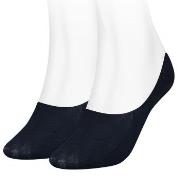 Tommy Hilfiger Strømper 2P Women Footie Socks Marine Str 39/42 Dame