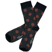 Topeco Strømper Men Cotton Trend Pattern Sock Rød Mønster Str 45/48 He...