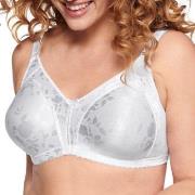 NATURANA BH Heritage Minimizer Soft Bra Floral Hvit polyamid C 75 Dame