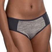 Anita Truser Active Wool Sport Brief Grå/Svart 48 Dame