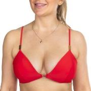 Calvin Klein Core Solid Fixed Triangel Bikini Rød X-Small Dame