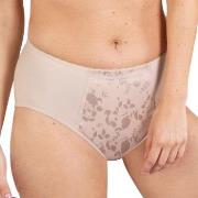 NATURANA Truser Heritage Minimizer Slip Floral Beige polyamid 44 Dame