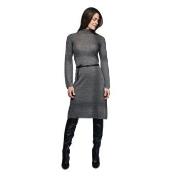 Pierre Robert X Jenny Skavlan Wool A-Line Dress Mørkgrå  X-Large Dame