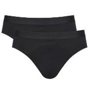 Sloggi 2P Men Ever Soft Brief Svart modal Medium Herre