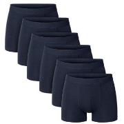 Bread and Boxers Boxer Briefs 6P Marine økologisk bomull Small Herre