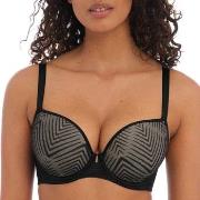 Freya BH Tailored Uw Moulded Plunge T-Shirt Bra Svart D 80 Dame