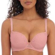 Freya BH Tailored Uw Moulded Plunge T-Shirt Bra Rosa C 85 Dame