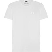 Tommy Hilfiger Cotton Icon Crew Neck SS Hvit økologisk bomull Medium H...