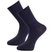 Trofe Bamboo Loose Socks Strømper Marine Str 43/46 Dame