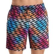 Puma Badebukser Formstrip Mid Swim Shorts Svart mønstret polyester Sma...