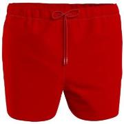 Tommy Hilfiger Badebukser Solid Swimshorts Rød XX-Large Herre