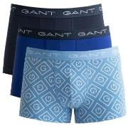 Gant 3P Icon G Trunk Blå bomull XX-Large Herre