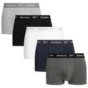 Reebok 5P Boyes Trunk Marine/Grå bomull X-Large Herre