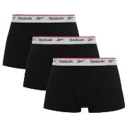 Reebok 3P Ovett Trunk Svart bomull Small Herre