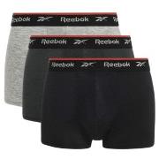 Reebok 3P Redgrave Sports Trunk Svart/Grå polyester X-Large Herre