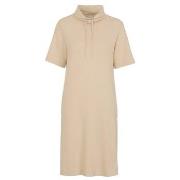 Damella Knitted Lounge Dress Sand X-Large Dame