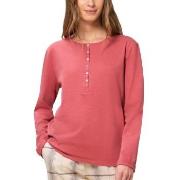 Triumph Lounge Me Cotton Button Tab Top Korall bomull 36 Dame