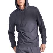 Bread and Boxers Organic Cotton Men Hooded Shirt Grafit Medium Herre