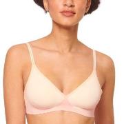 Sloggi BH Body Adapt Soft Bra Rosa/Hvit Small Dame