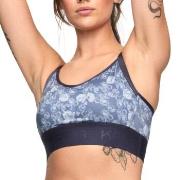 Kari Traa BH Fröya Wool Sports Bra Blå polyester Large Dame