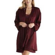 Damella 94001 Robe Vinrød  silke X-Large Dame