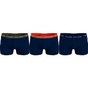 Tommy Hilfiger 3P Logo Essential Trunks Mørkblå X-Large Herre