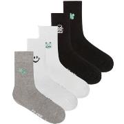 Frank Dandy Strømper 5P Embroidered Bamboo Socks Mixed lyocell Str 36/...