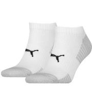 Puma Strømper 2P Sport Cushioned Sneaker Socks Hvit Str 35/38