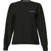 Calvin Klein Modern Cotton LW Sweatshirt Svart Small Dame