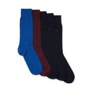 BOSS Strømper 5P RS Uni Color CC Socks Mixed Str 43/46