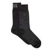 BOSS Strømper 2P RS Marc CC Socks Svart Str 39/42