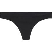 Calvin Klein Truser Fusion Flex Thong Svart polyamid X-Large Dame