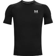 Under Armour HeatGear SS Compression Shirt Svart X-Large Herre