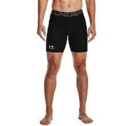 Under Armour HeatGear Mid Compression Shorts Svart Small Herre