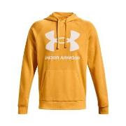 Under Armour Rival Fleece Big Logo Hoodie Oransje/Hvit Large Herre