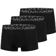 Michael Kors 3P Strecth Factor Boxer Brief Svart bomull Large Herre